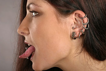Tongue Piercing Healing