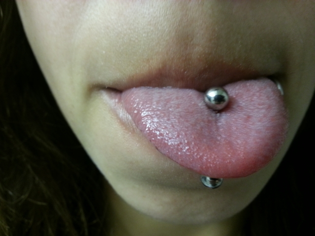 Tongue Piercing in Vegas
